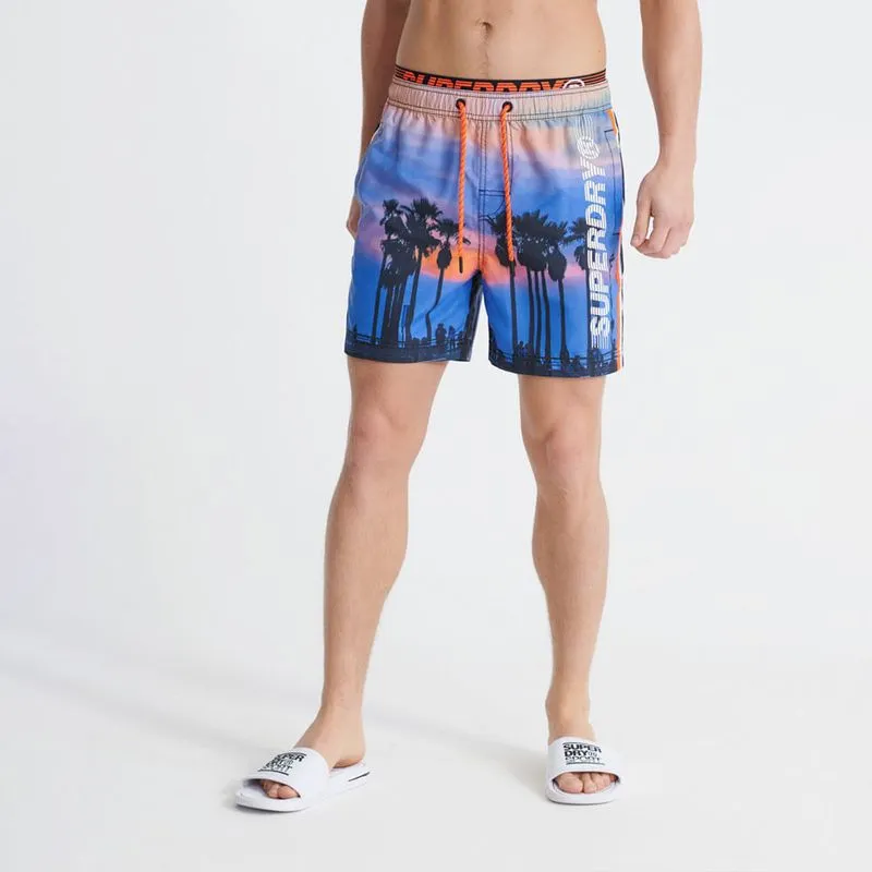 Pantaloneta Corta Para Hombre State Volley Swim Superdry 30288