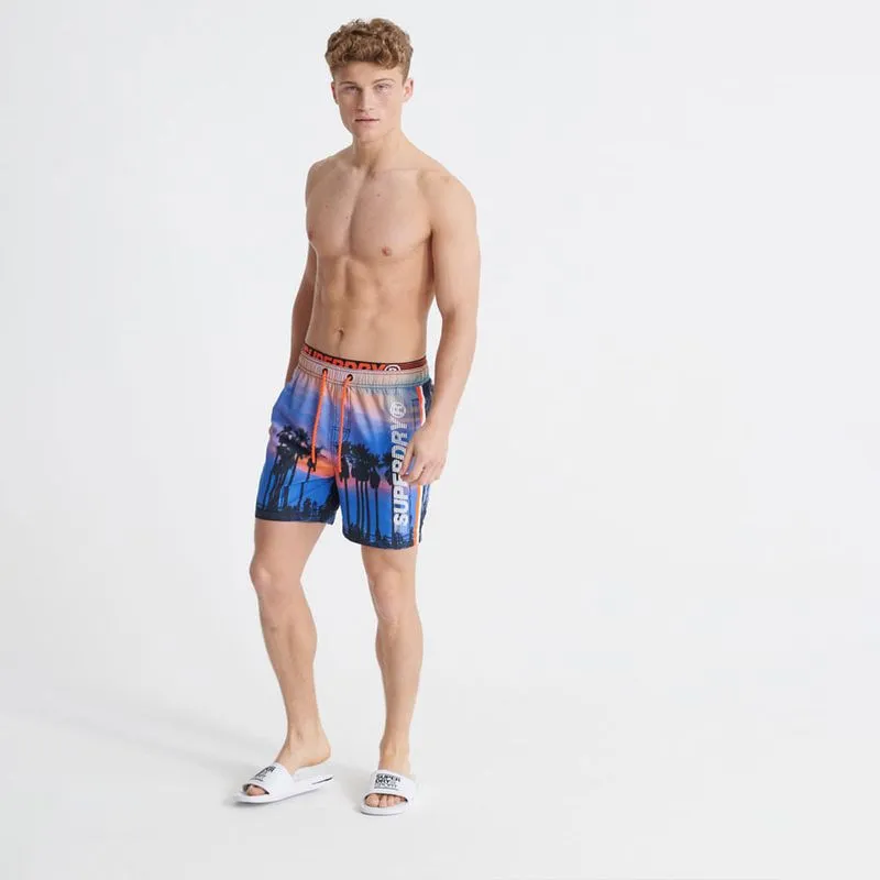 Pantaloneta Corta Para Hombre State Volley Swim Superdry 30288