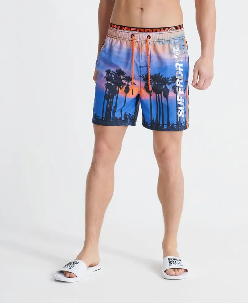 Pantaloneta Corta Para Hombre State Volley Swim Superdry 30288